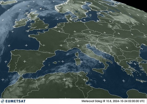 Satellitenbild Frankreich!