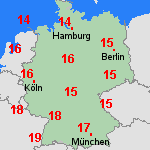 Vorhersage Mi, 30.10. Deutschland